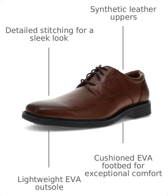 Dockers Mens Oxford Mahogany